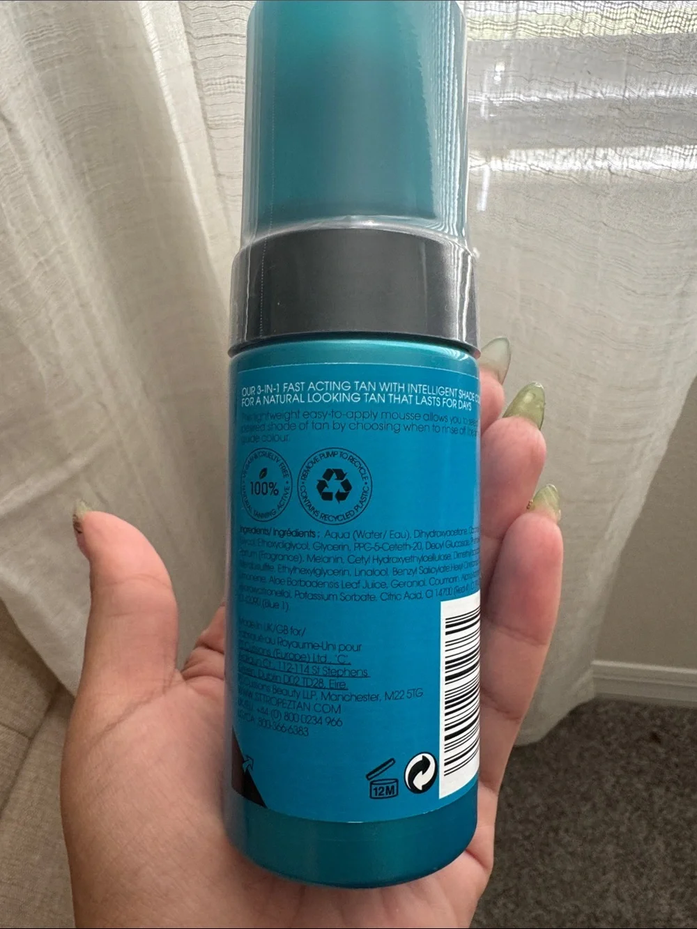 St. Tropez Self Tan Express Mousse - Teal Bottle